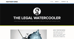 Desktop Screenshot of legalwatercoolerblog.com
